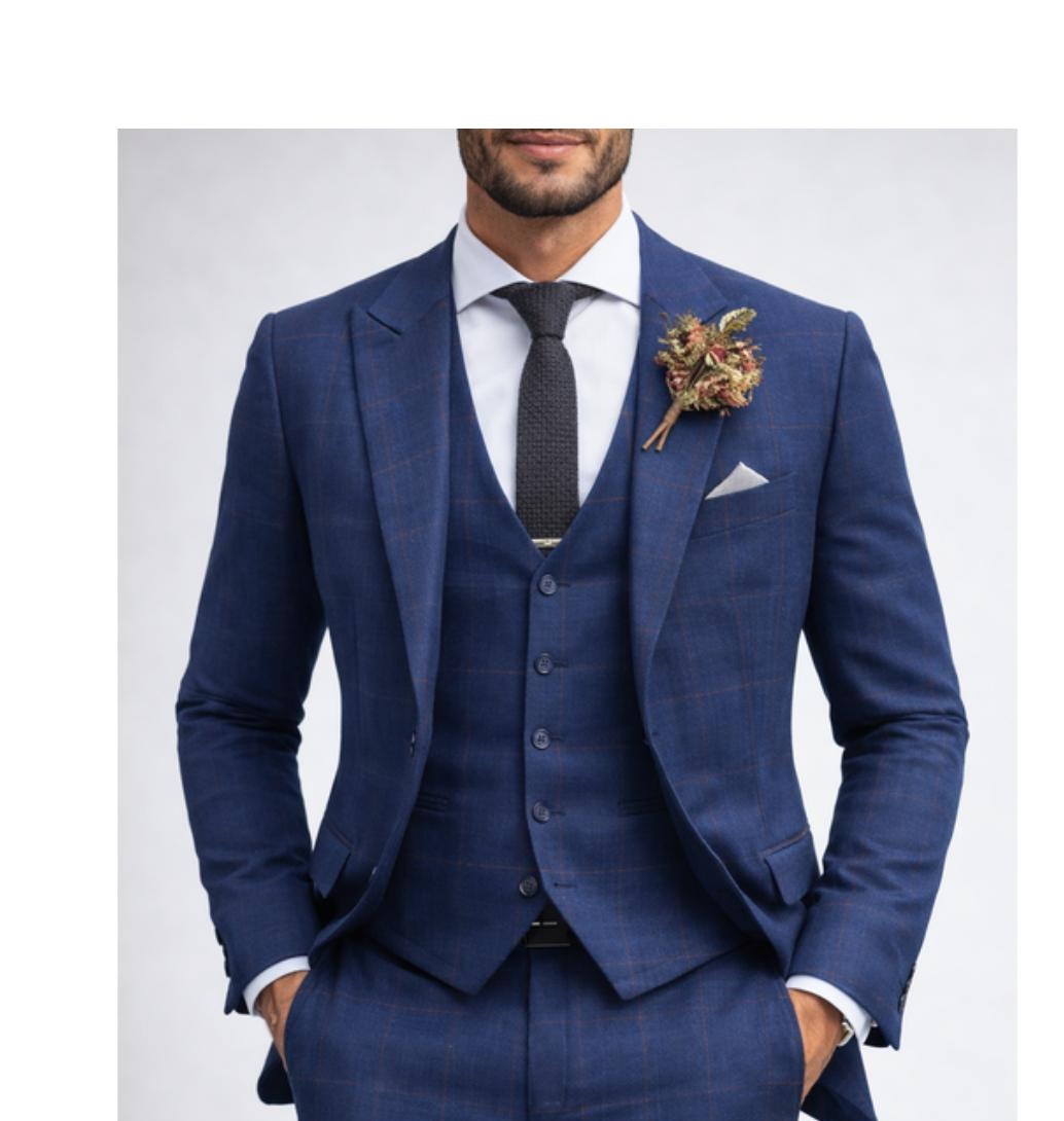 The Navy Three-Piece